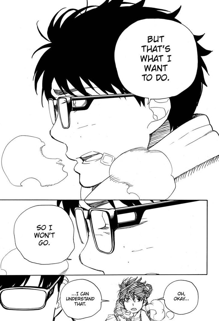 Ao no Exorcist chapter 128 page 19