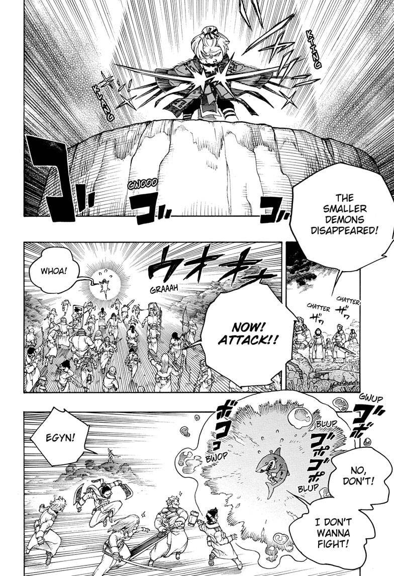 Ao no Exorcist chapter 133.2 page 10