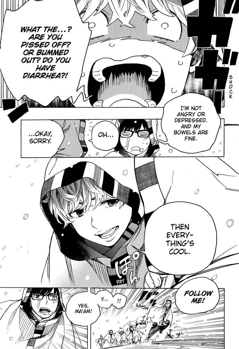 Ao no Exorcist chapter 133.2 page 7