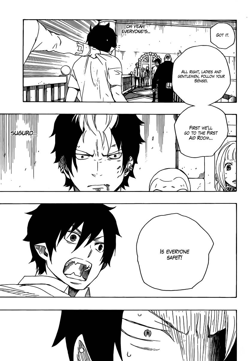 Ao no Exorcist chapter 14 page 21