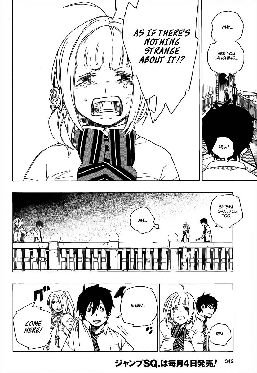 Ao no Exorcist chapter 14 page 24