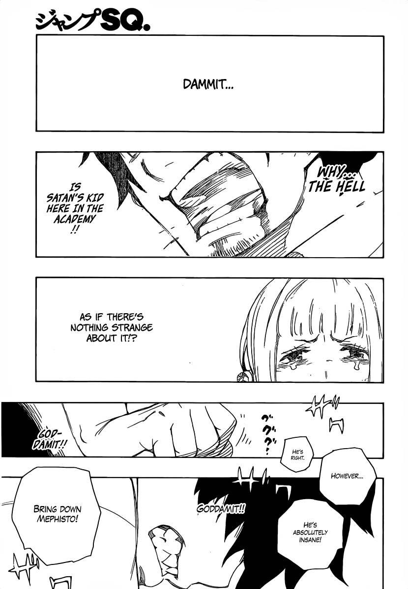 Ao no Exorcist chapter 14 page 34