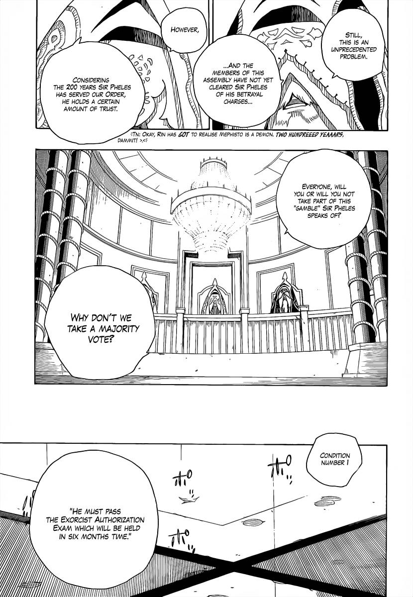 Ao no Exorcist chapter 14 page 38