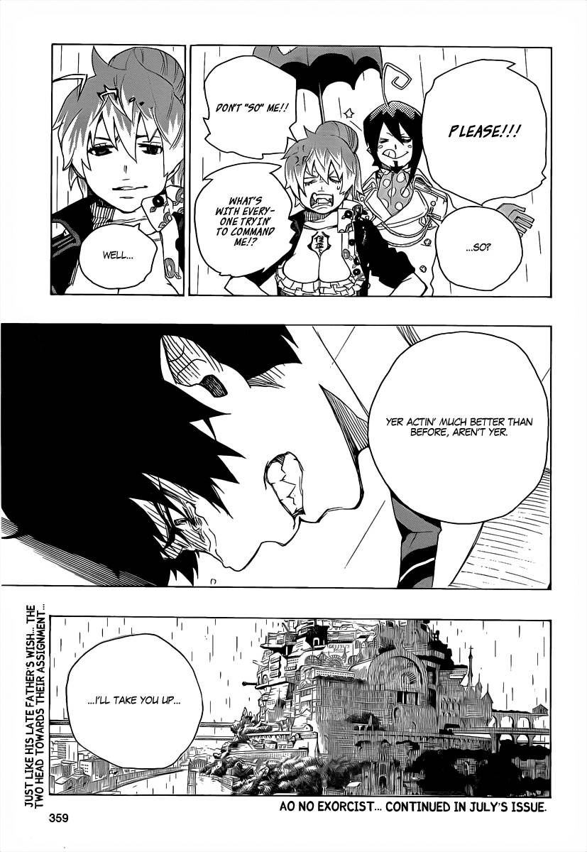 Ao no Exorcist chapter 14 page 40