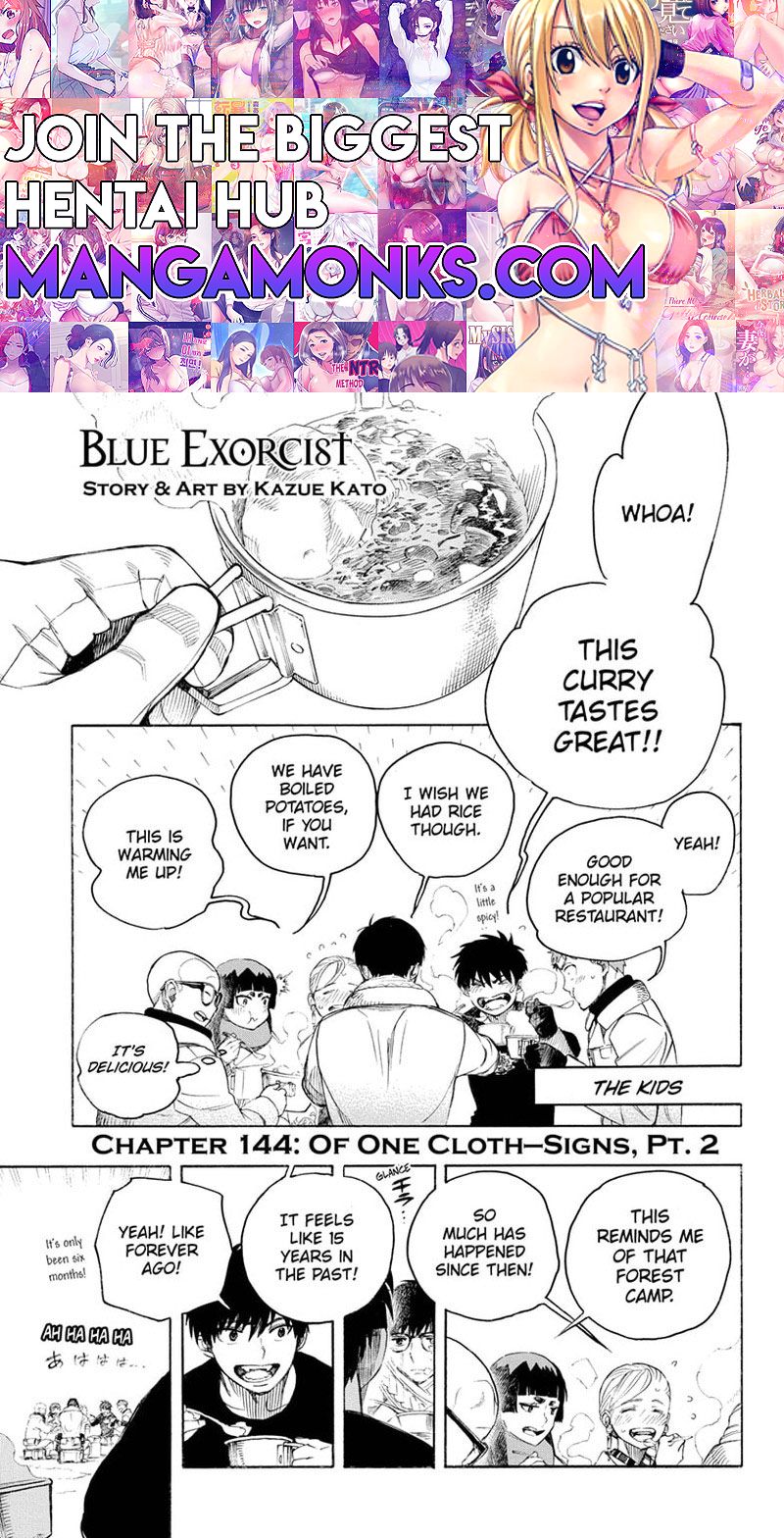Ao no Exorcist chapter 144 page 1