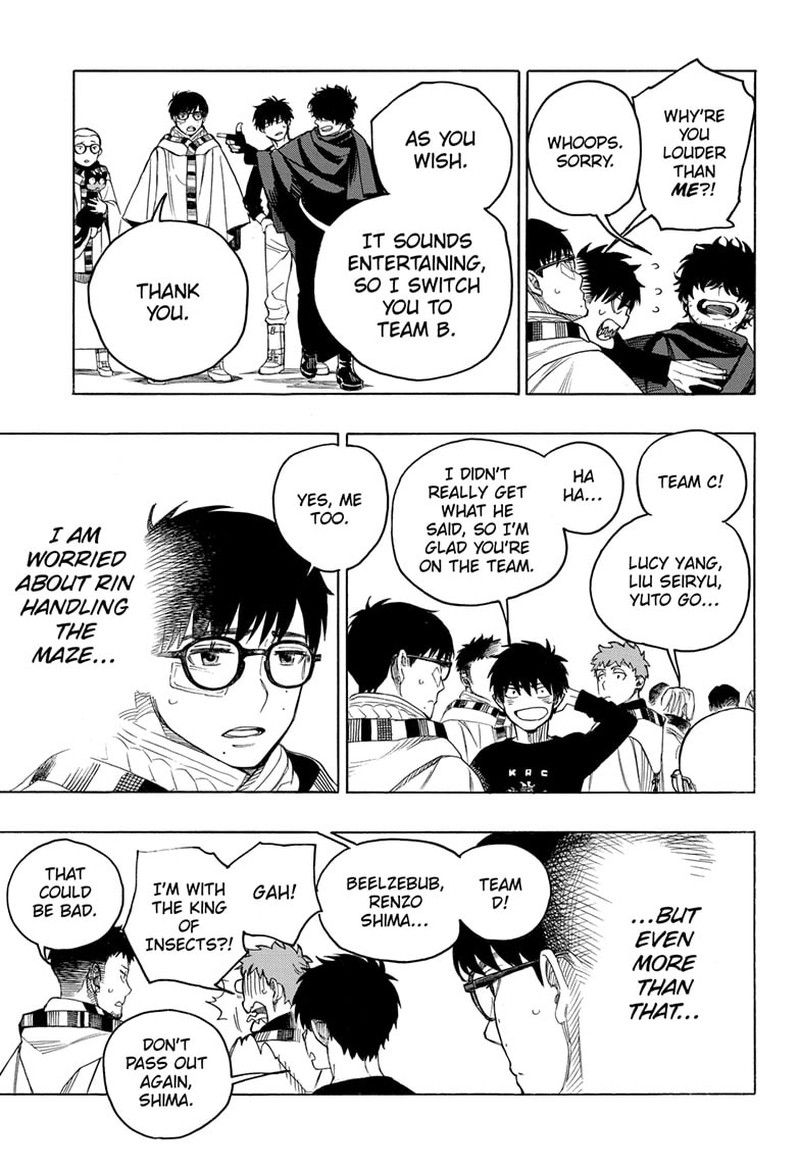 Ao no Exorcist chapter 145 page 17