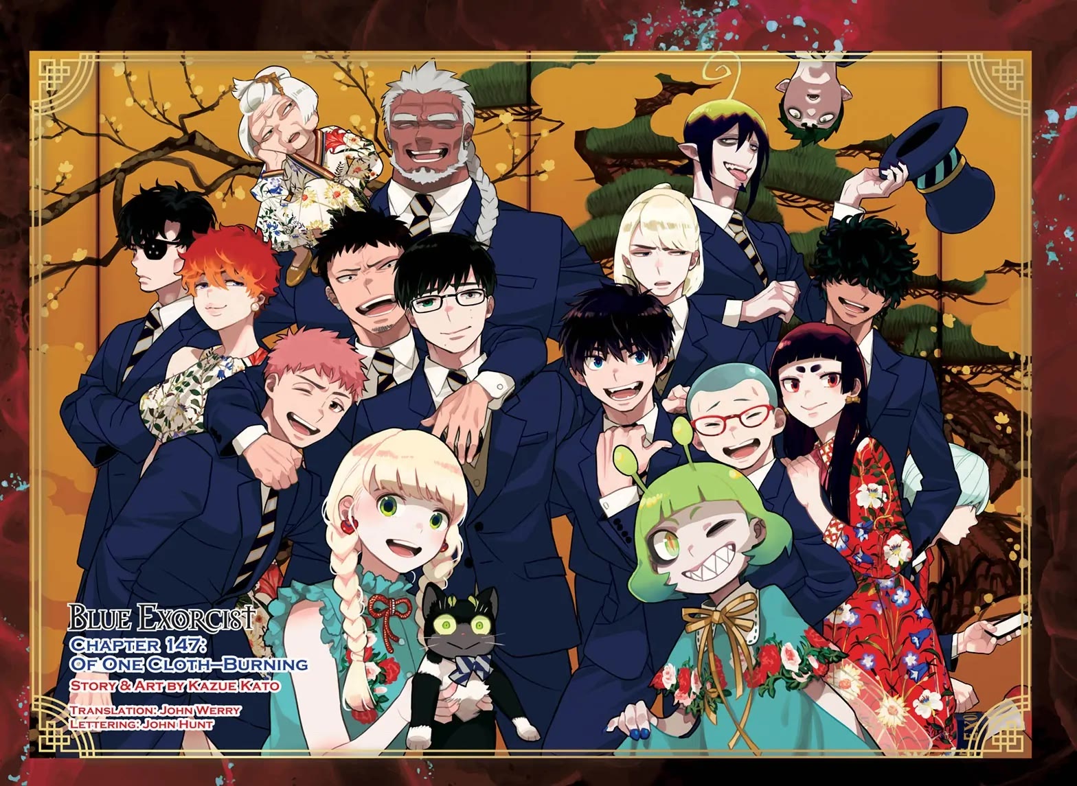 Ao no Exorcist chapter 147 page 1