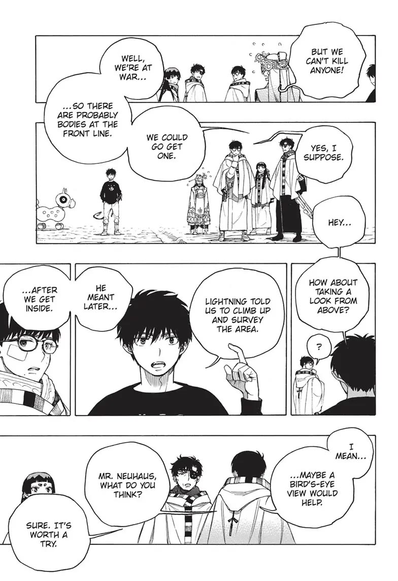 Ao no Exorcist chapter 147 page 12