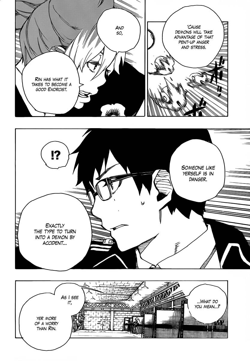 Ao no Exorcist chapter 15 page 34