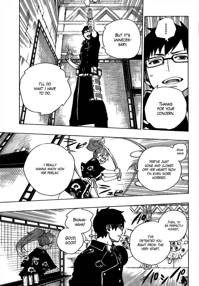 Ao no Exorcist chapter 15 page 35