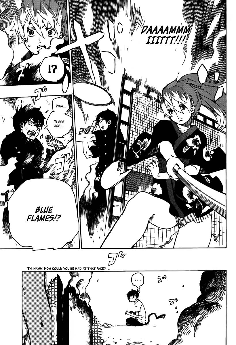 Ao no Exorcist chapter 15 page 37