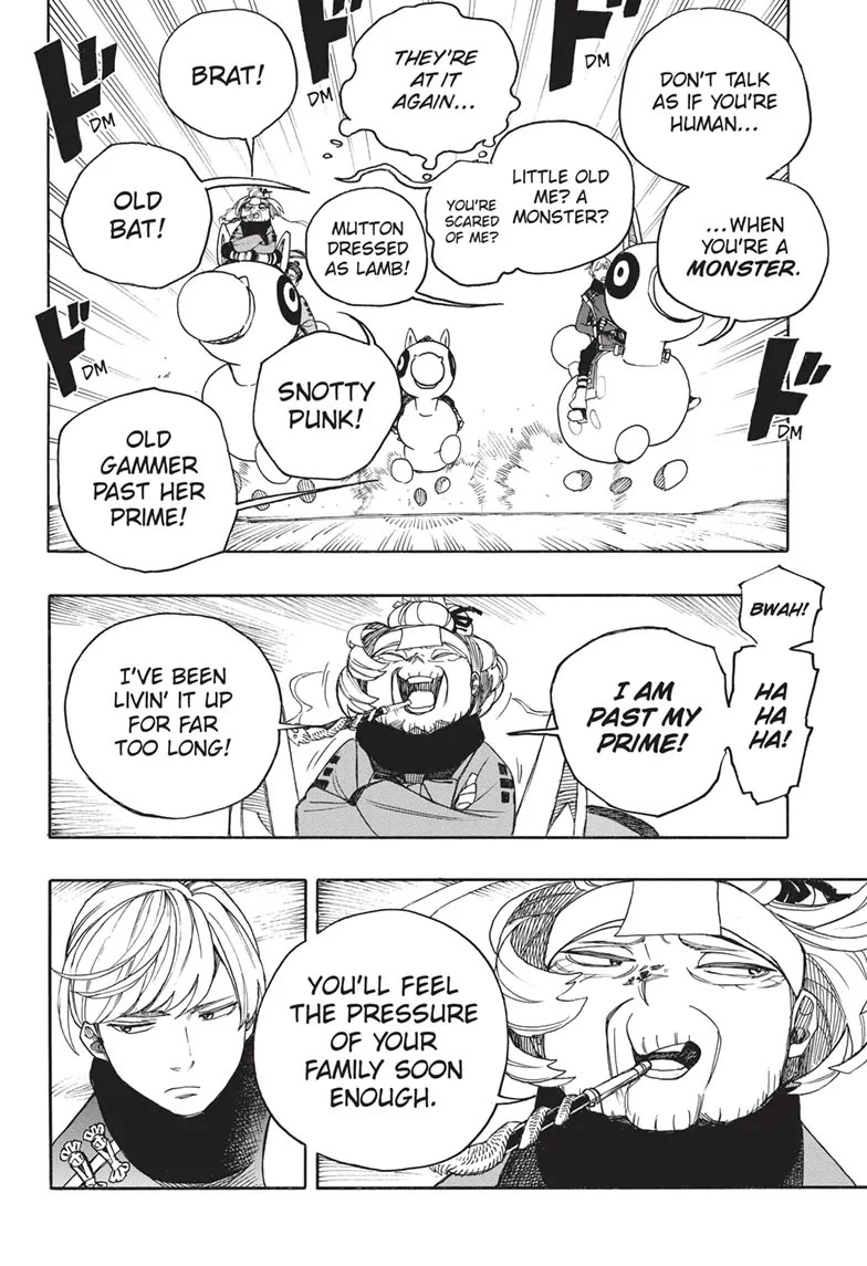 Ao no Exorcist chapter 150 page 14