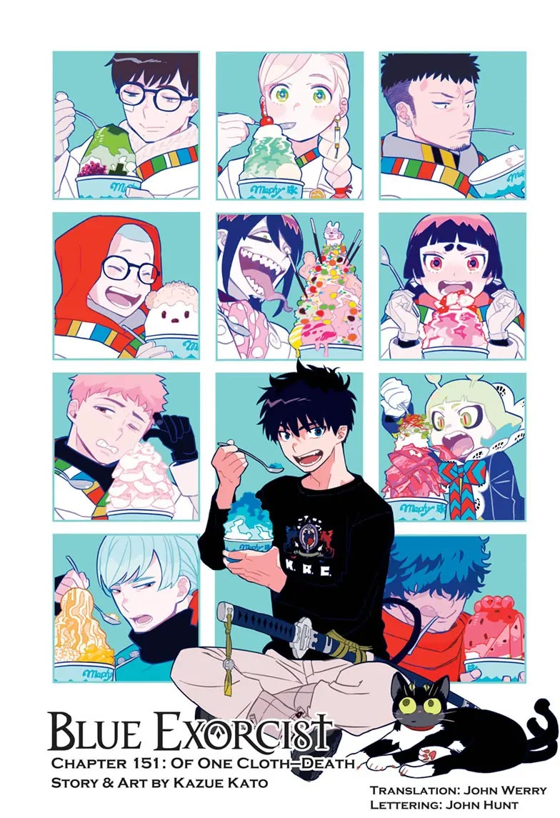 Ao no Exorcist chapter 151 page 1