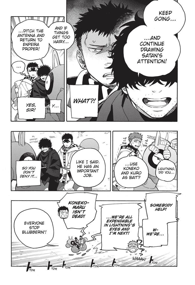 Ao no Exorcist chapter 152 page 9