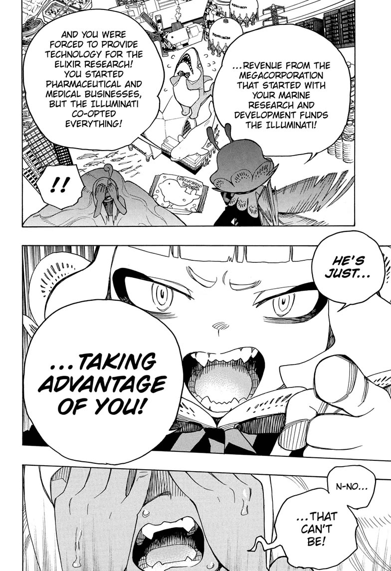 Ao no Exorcist chapter 155 page 14