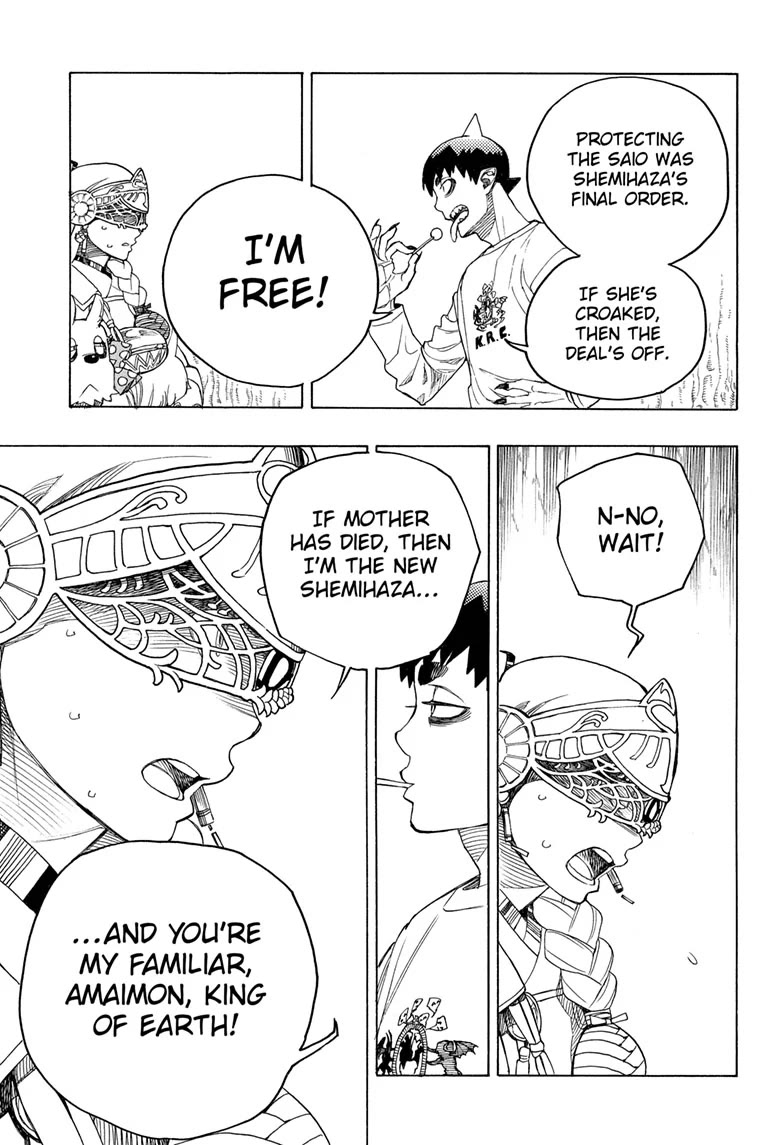 Ao no Exorcist chapter 156 page 15