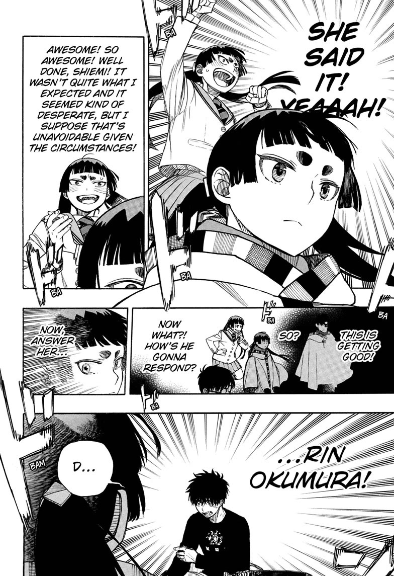 Ao no Exorcist chapter 158 page 2