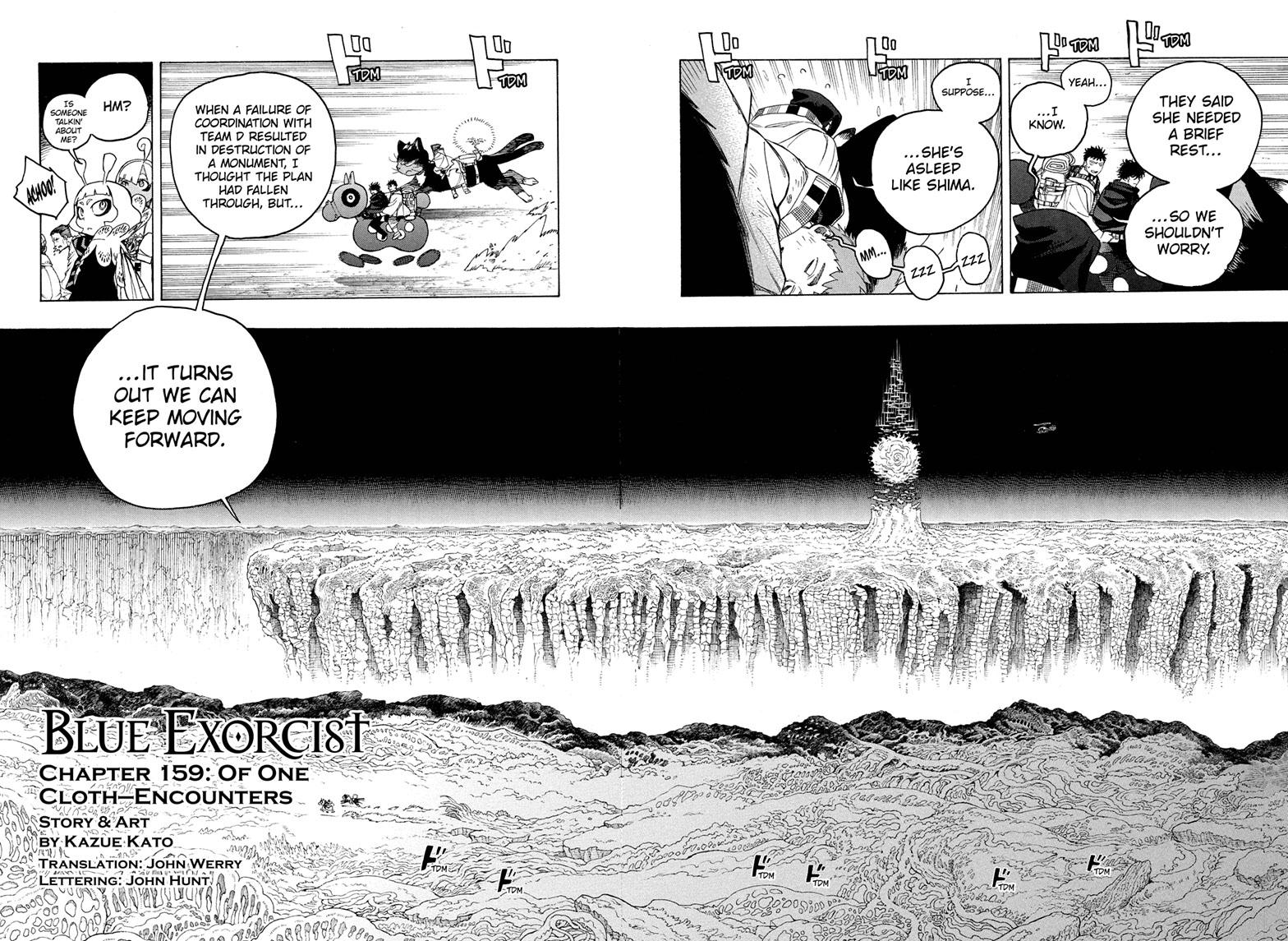 Ao no Exorcist chapter 159 page 2