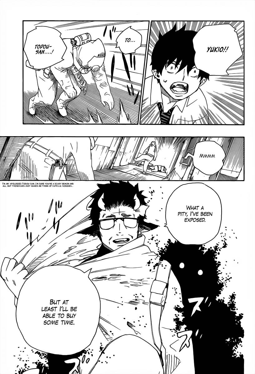 Ao no Exorcist chapter 16 page 22