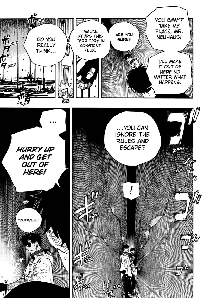 Ao no Exorcist chapter 165 page 5