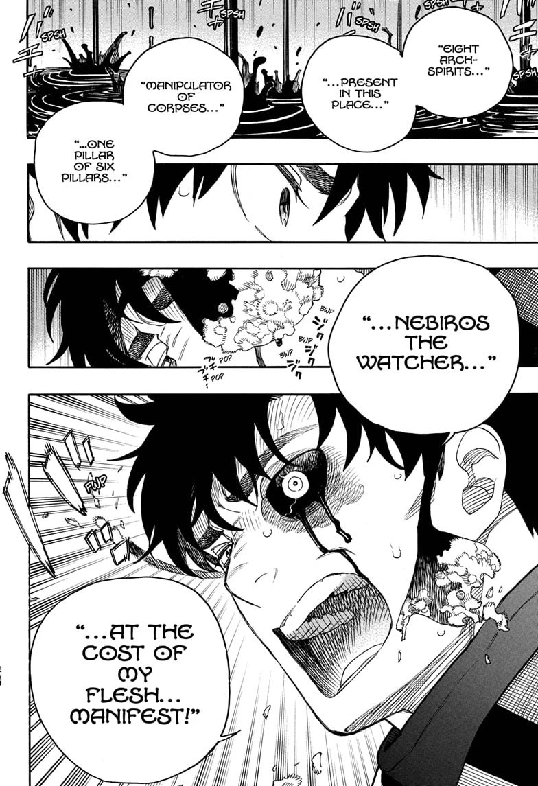 Ao no Exorcist chapter 165 page 6