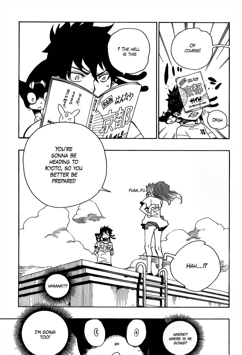 Ao no Exorcist chapter 17 page 3