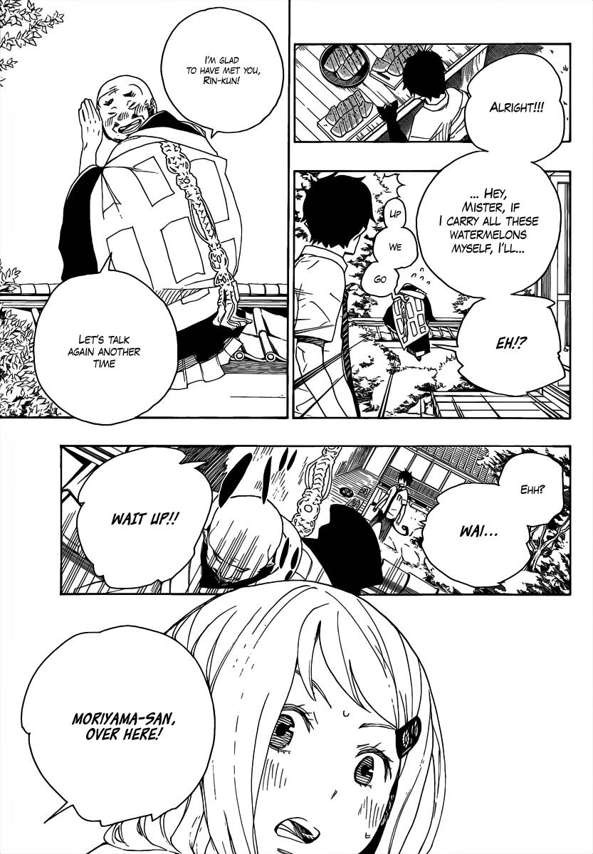 Ao no Exorcist chapter 18 page 21