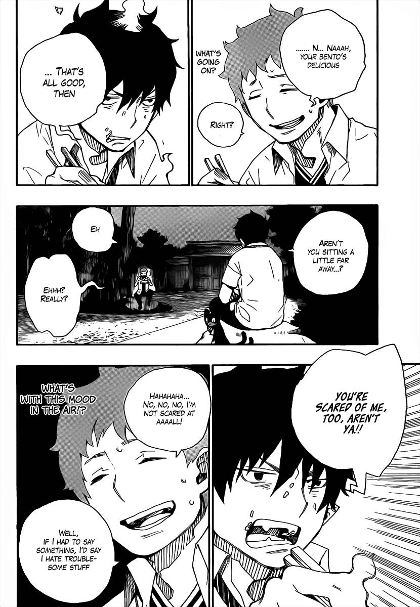 Ao no Exorcist chapter 19 page 14