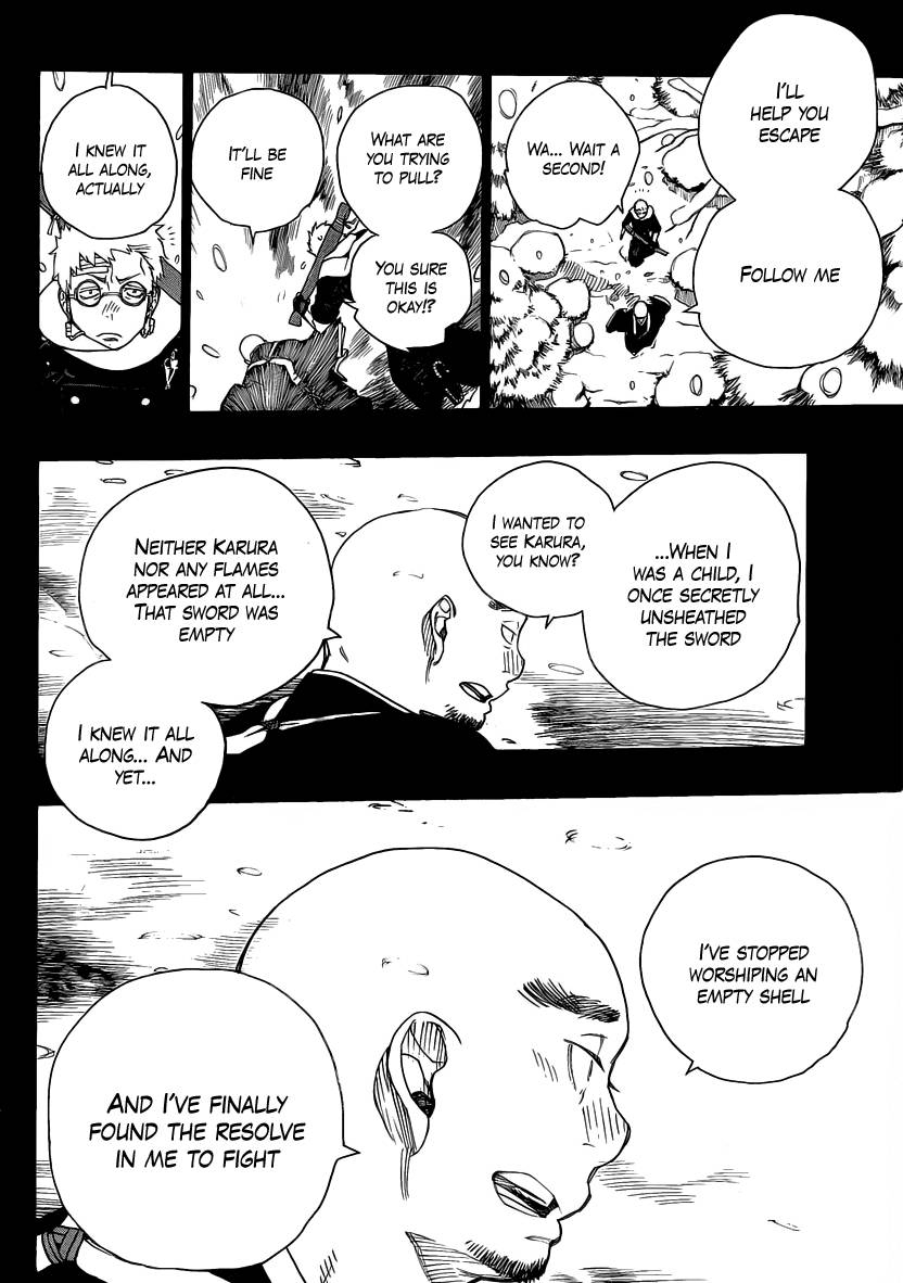Ao no Exorcist chapter 24 page 28