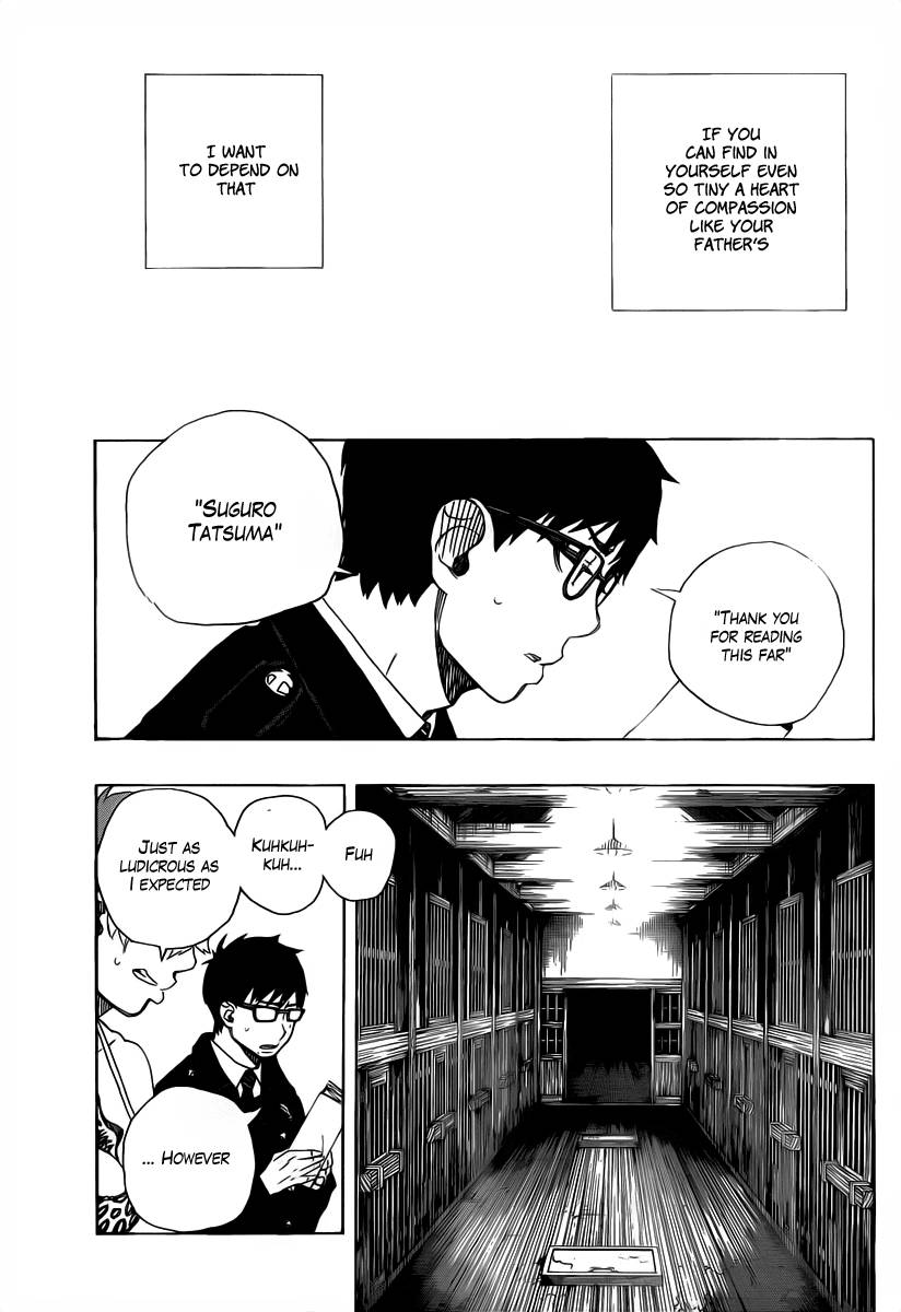 Ao no Exorcist chapter 25 page 30