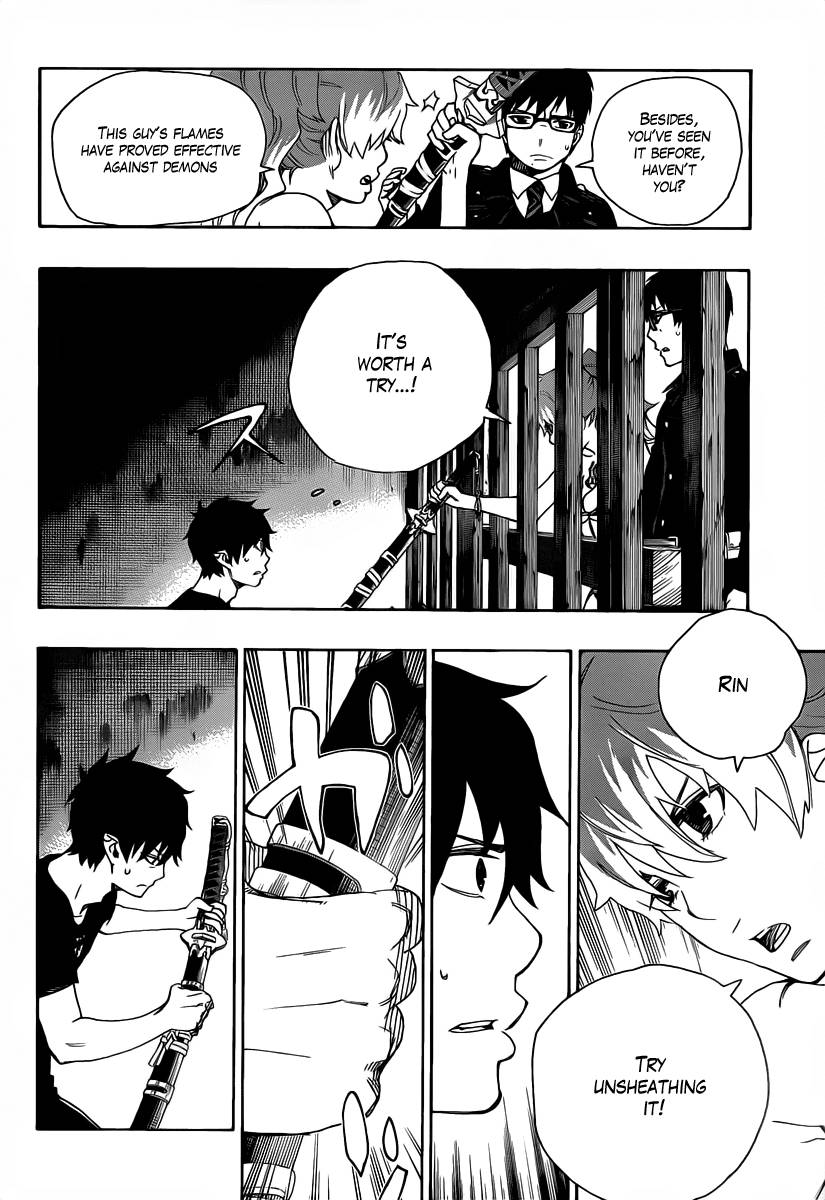 Ao no Exorcist chapter 25 page 35