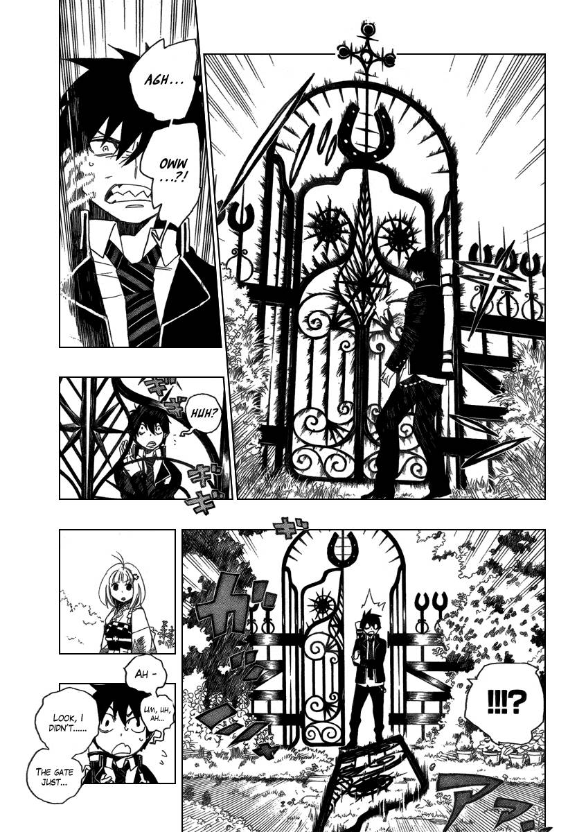 Ao no Exorcist chapter 3 page 12