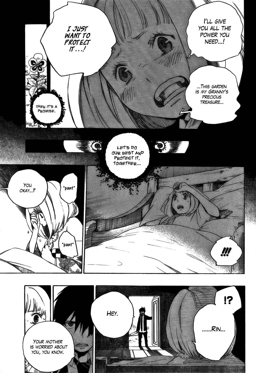 Ao no Exorcist chapter 3 page 34