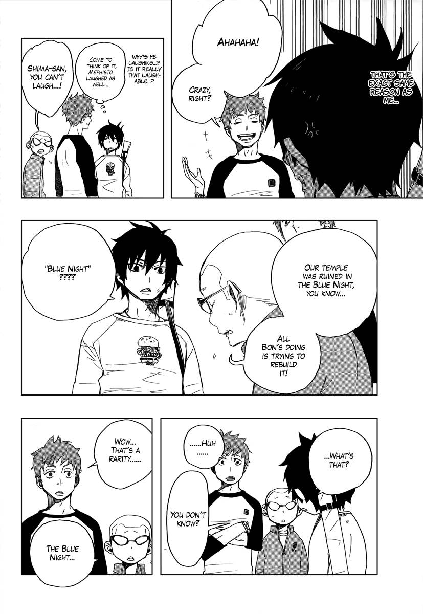 Ao no Exorcist chapter 4 page 20