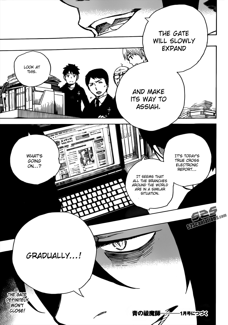 Ao no Exorcist chapter 40 page 37