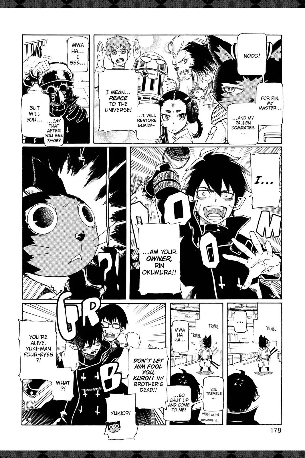 Ao no Exorcist chapter 41.6 page 14