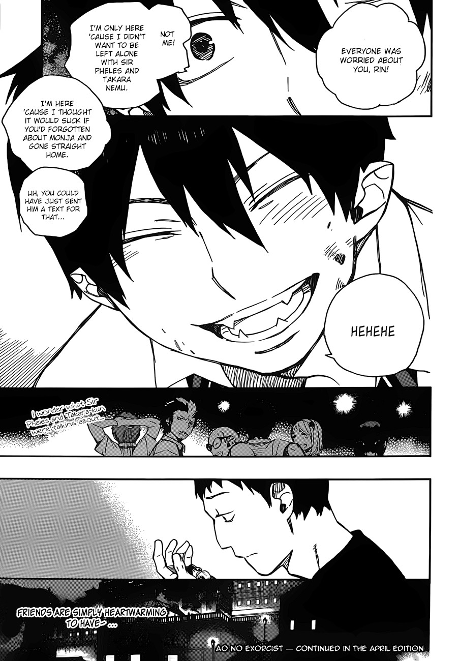 Ao no Exorcist chapter 43 page 35