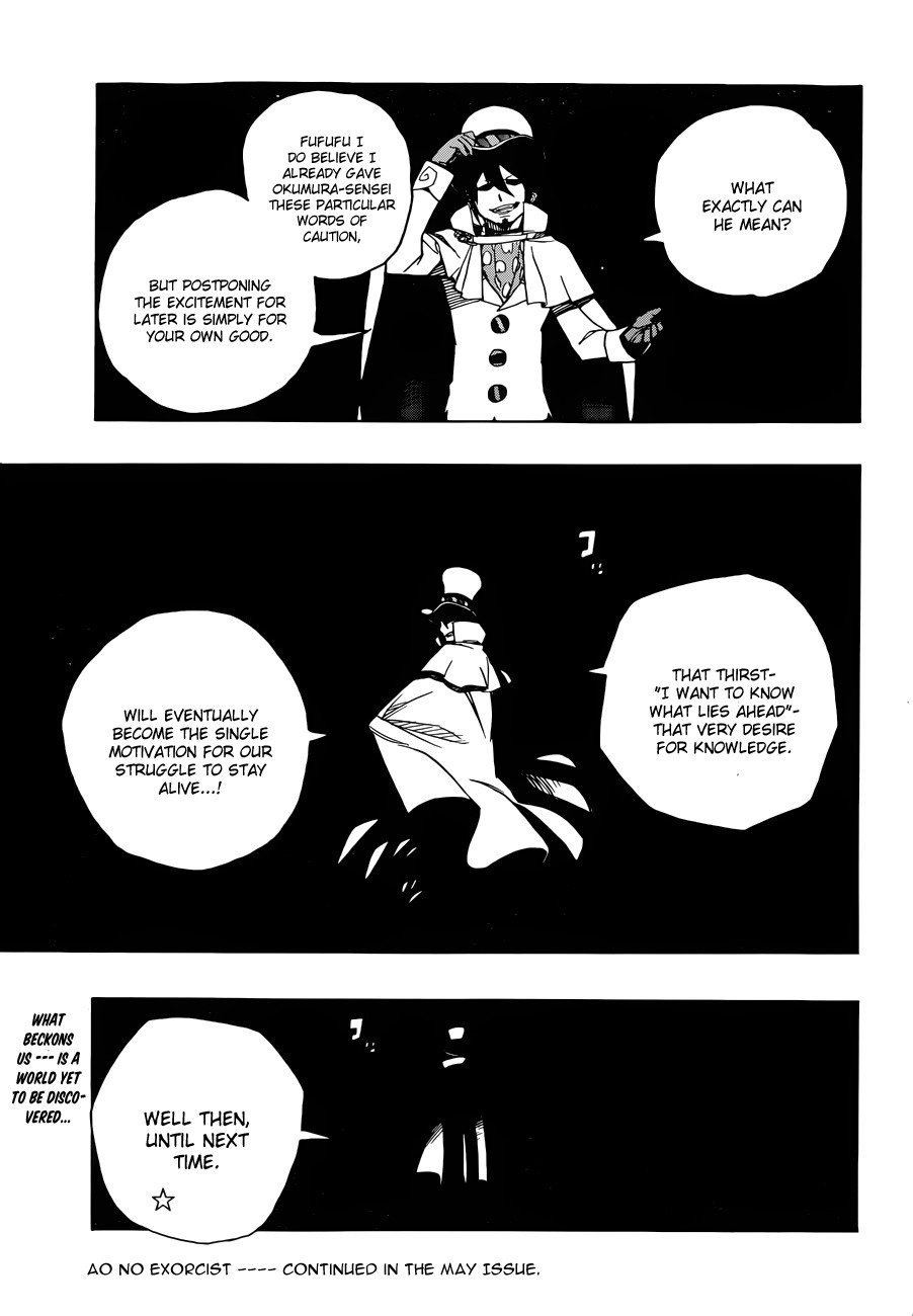 Ao no Exorcist chapter 44 page 36