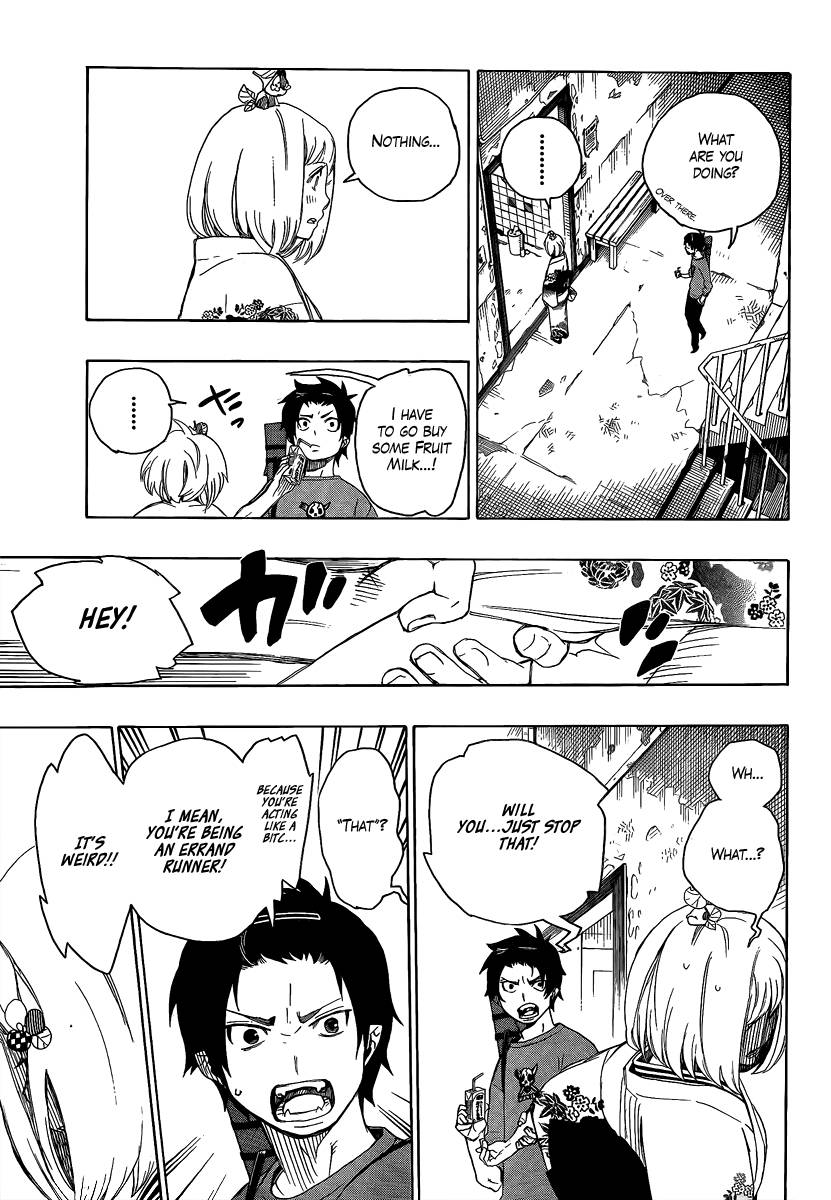 Ao no Exorcist chapter 5 page 25