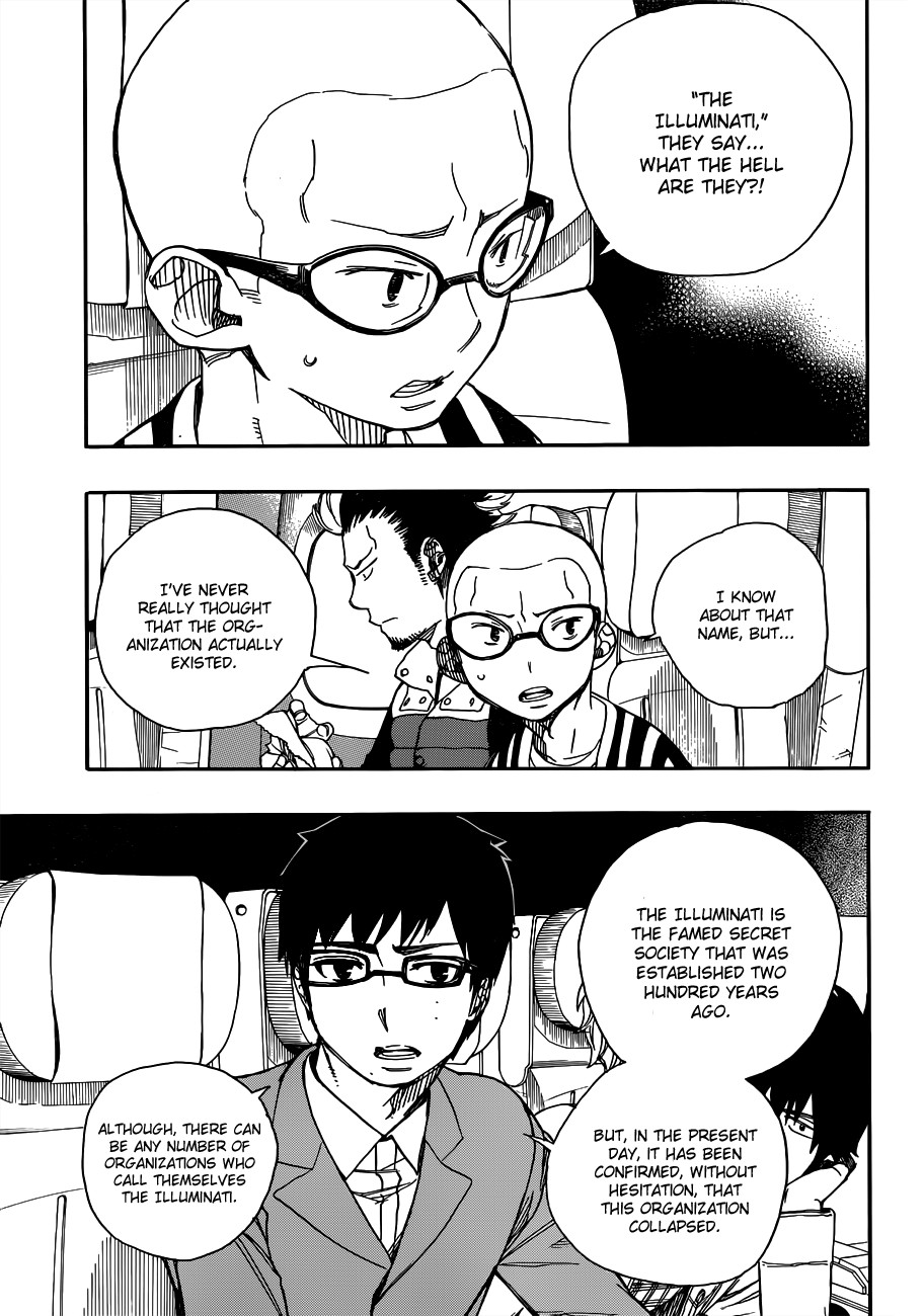 Ao no Exorcist chapter 50 page 14