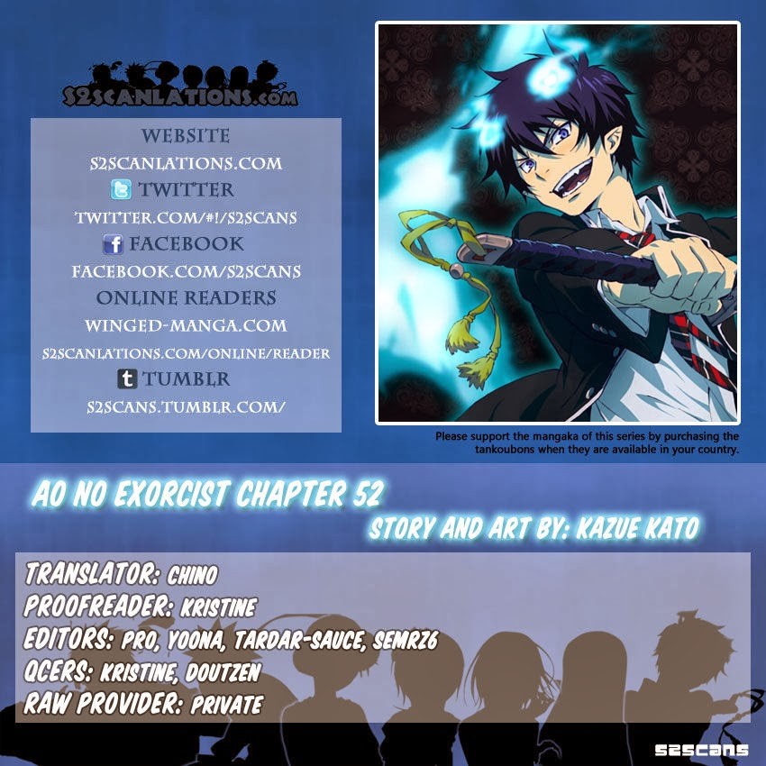 Ao no Exorcist chapter 52 page 1