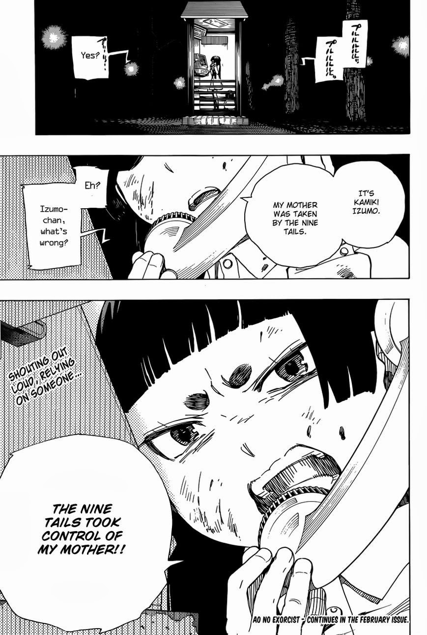 Ao no Exorcist chapter 52 page 36