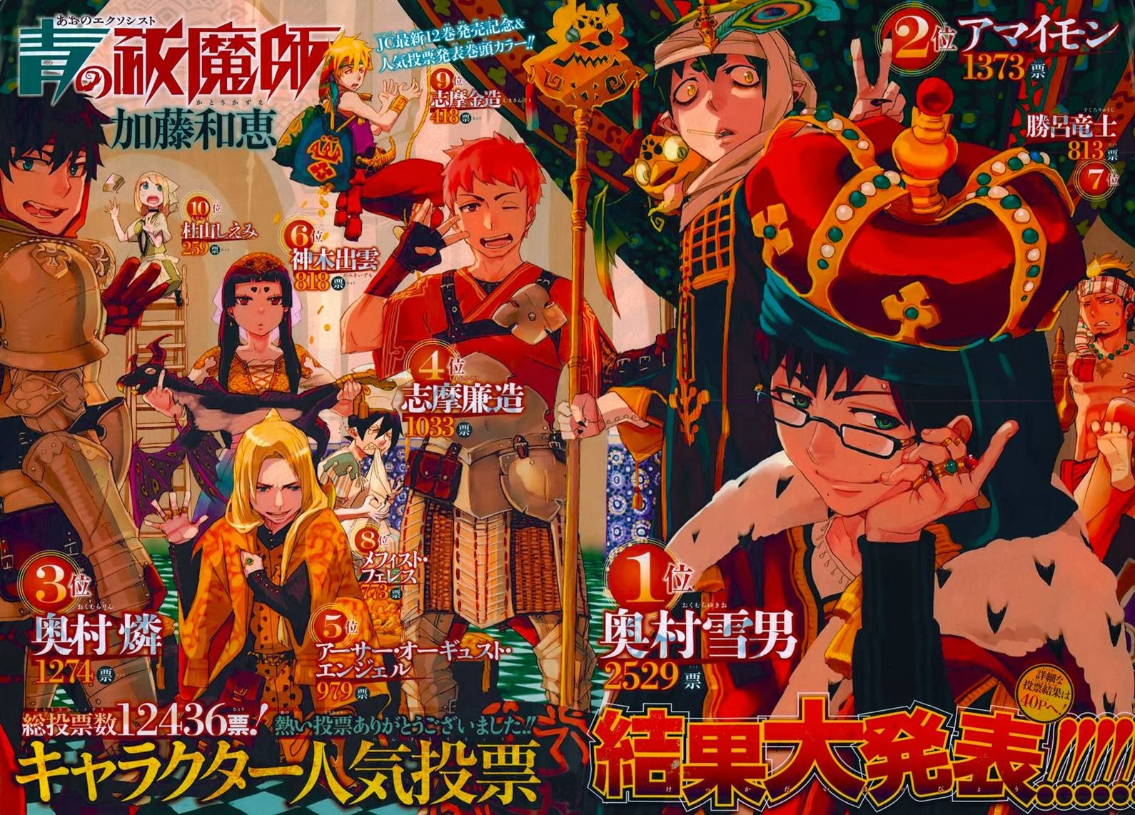 Ao no Exorcist chapter 53 page 2