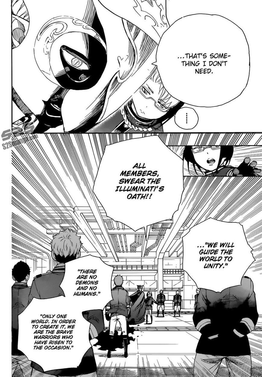 Ao no Exorcist chapter 64 page 22