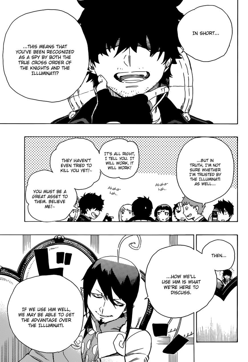 Ao no Exorcist chapter 66 page 12