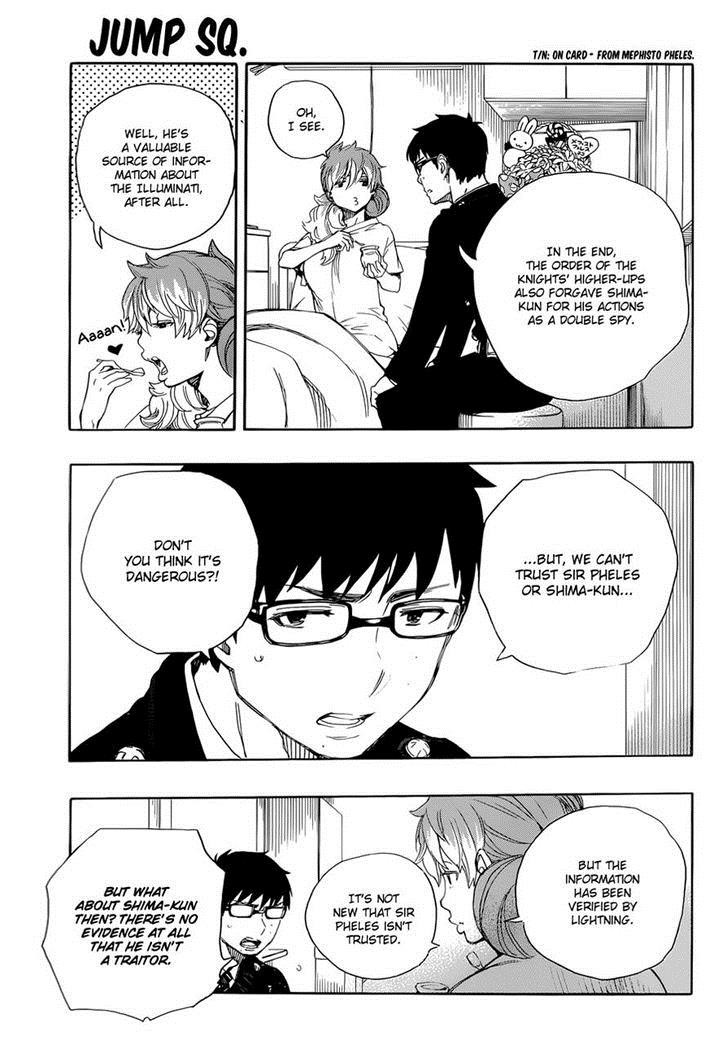 Ao no Exorcist chapter 68 page 6