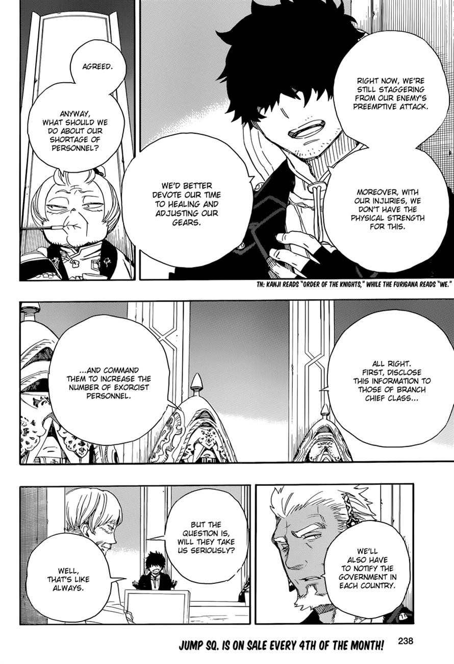 Ao no Exorcist chapter 69 page 21