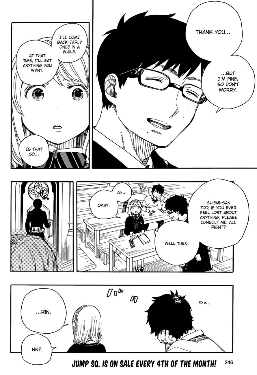 Ao no Exorcist chapter 69 page 29