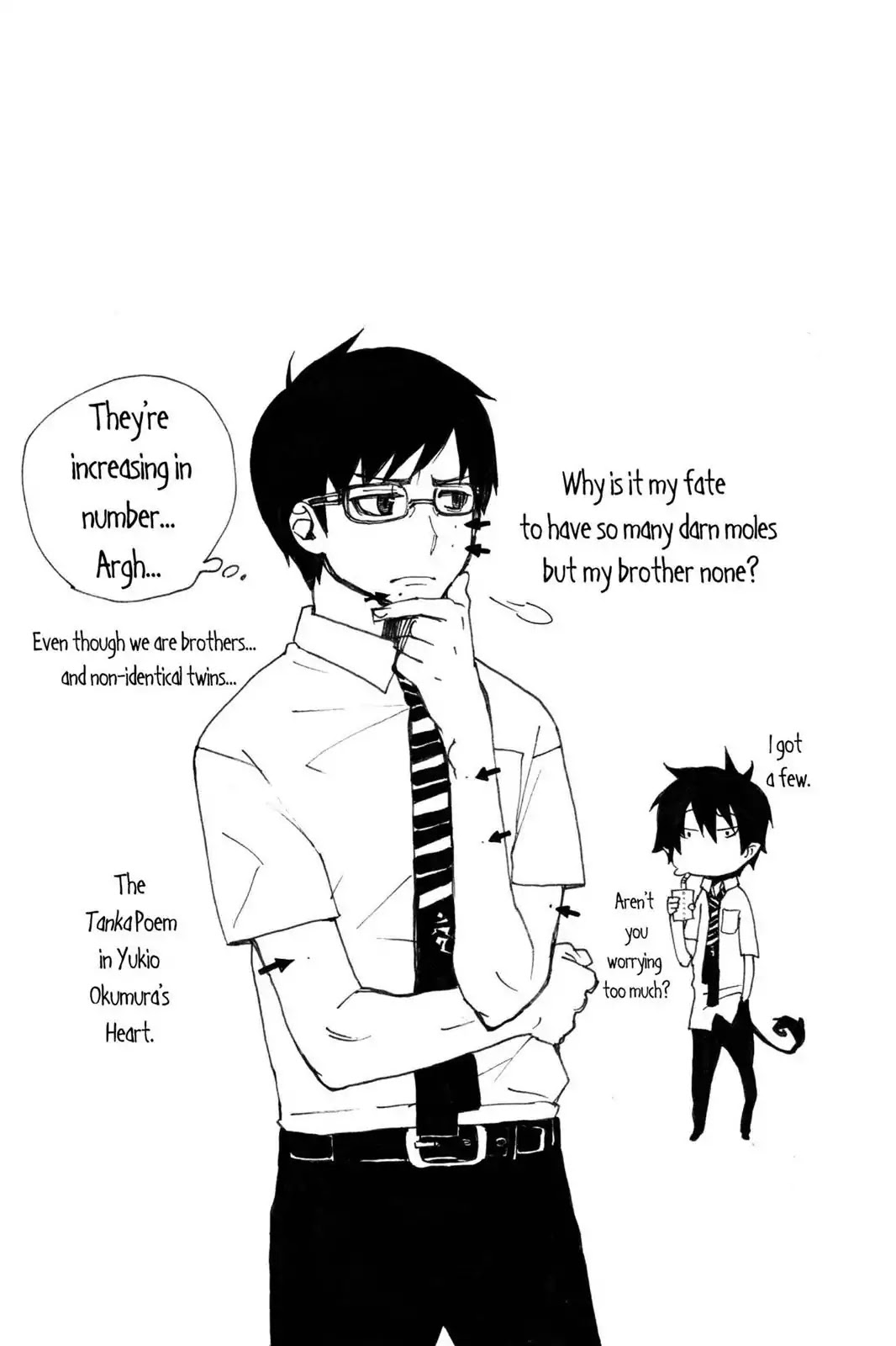 Ao no Exorcist chapter 7.5 page 12