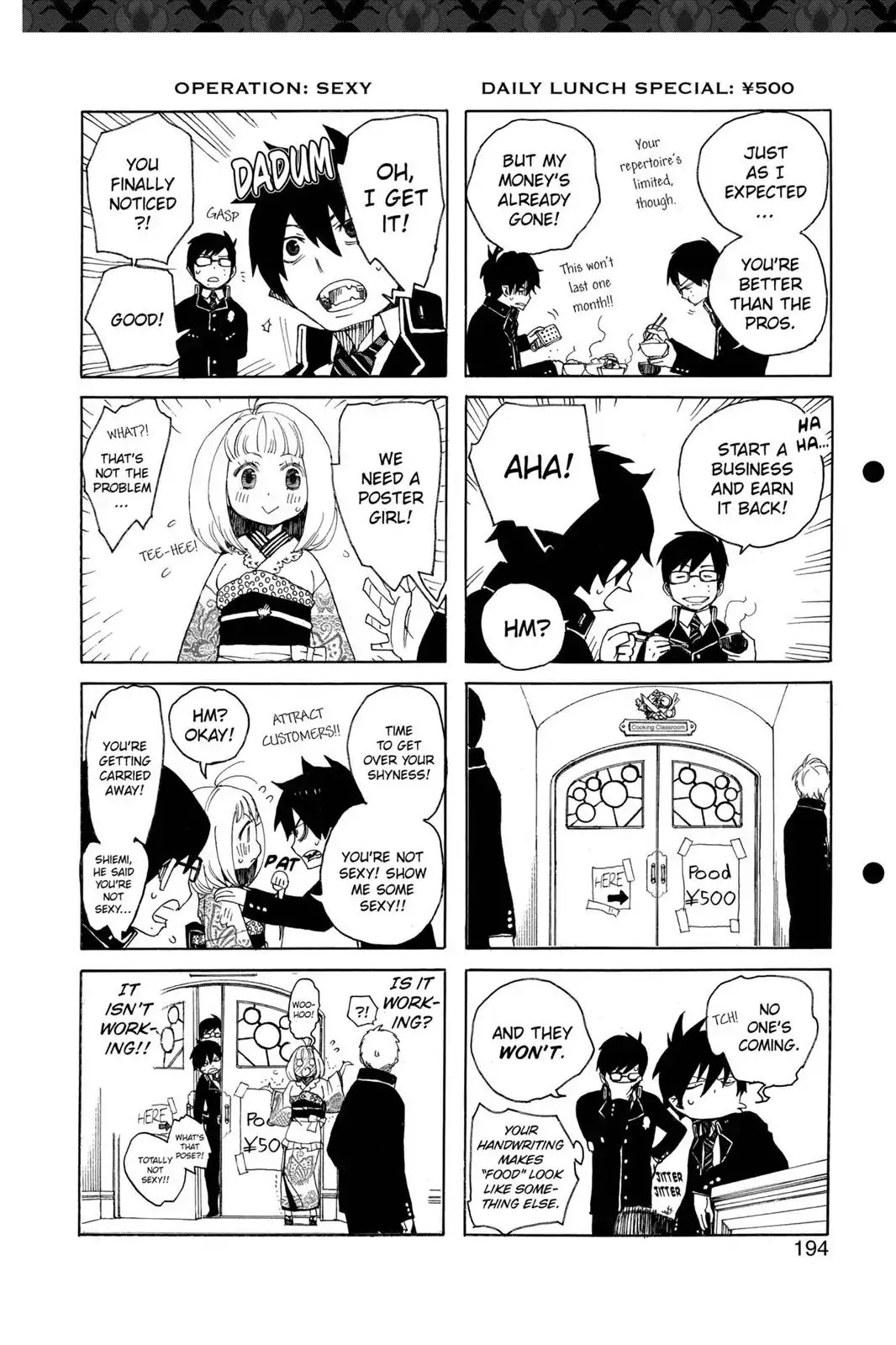 Ao no Exorcist chapter 7.5 page 4